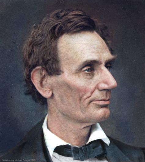 I Colorized This 1860 Lincoln Photograph Using An 1860 Lincoln Painting