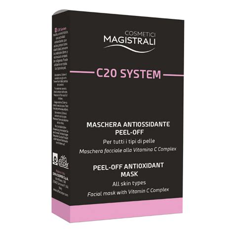 Cosmetici Magistrali C System Maschera Antiossidante Viso Peel Off