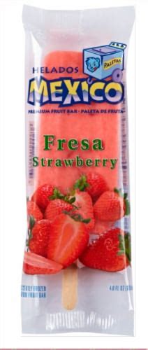 Helados Mexico Fresa Strawberry Fruit Bar Ct Kroger