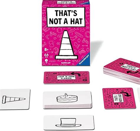 That's Not A Hat - Ravensburger That's Not a Hat, Fast Memory and Bluffing Card Game for ...
