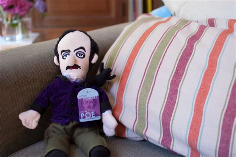 Edgar Allan Poe Plush Doll Smart And Funny Ts By Upg The