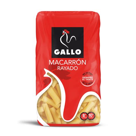 Macarr N Rayado Pastas Gallo Pastas Gallo