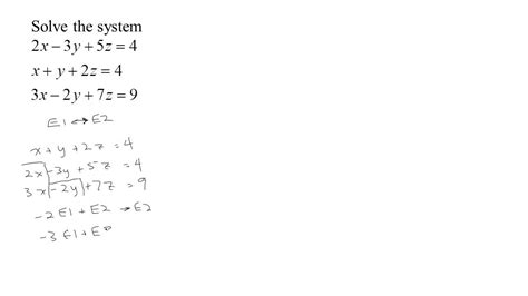 Math 109 8 2 2 Visualizing Systems Of Three Linear Equations And Three