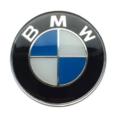 4 X 56mm BMW METAL Embleme Rad Mitte Aufkleber Radkappen Logo