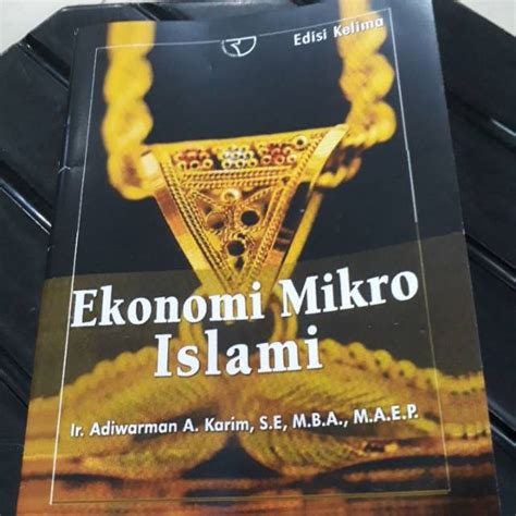 Jual Jual Buku Ekonomi Mikro Islam Ir Adiwarman Karim Edisi Kelima