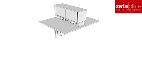 Complemento Plataforma Dupla Armário New Plan 3D Warehouse