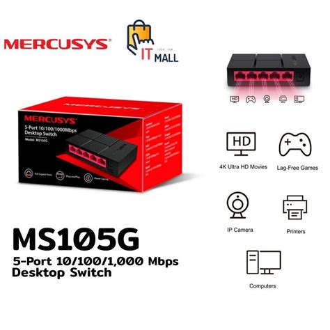 Mercusys Ms G Port Mbps Desktop Switch