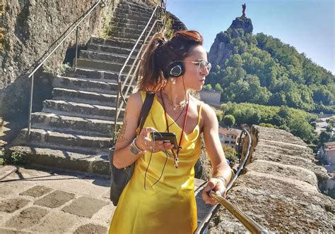 Rocher Et Chapelle Saint Michel Daiguilhe Au Puy En Velay My Haute Loire