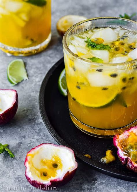 Passion Fruit Caipiroska Mommys Home Cooking