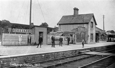 The Transport Library Lnwr Sedburgh Station Circa Lens Of