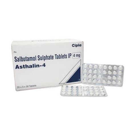 Asthalin Tablet At Rs Pack Salbutamol Sulphate Tablet In Surat