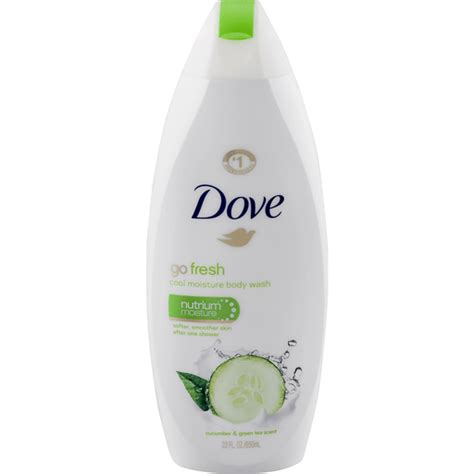 Dove Refreshing Body Wash Cucumber And Green Tea 22 Oz Buehlers