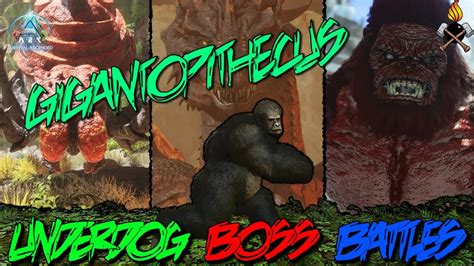 Gigantopithecus Vs The Island Bosses Underdog Boss Battles Youtube