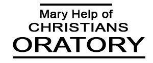 Mary Help Of Christians Oratory – Traditional Latin Mass