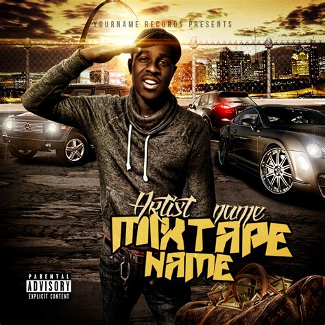 Mixtape Cover Psd Template