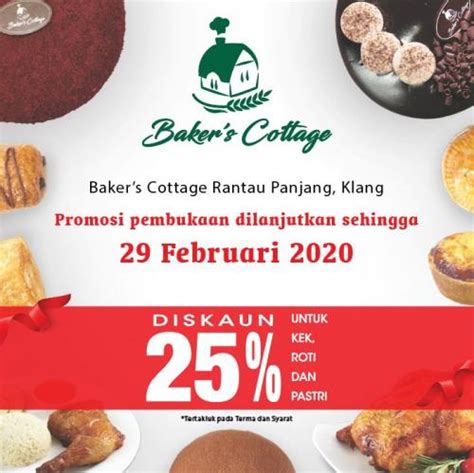 Baker S Cottage Rantau Panjang Klang Opening Promotion Off Valid