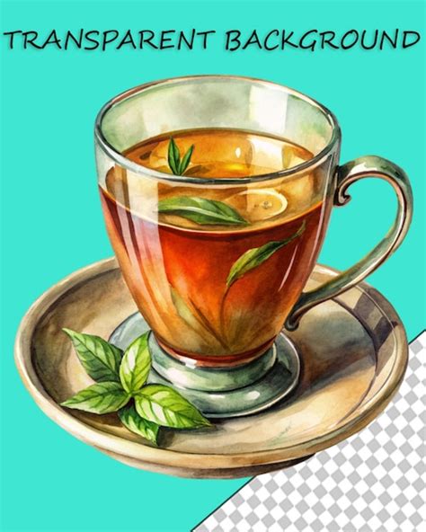 Premium PSD Hot And Fresh Tea