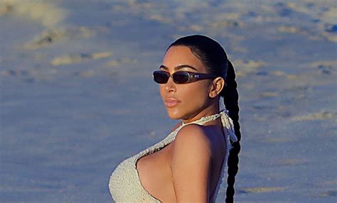 El Bikini Con El Que Kim Kardashian Deslumbr En M Xico
