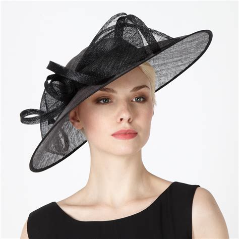 Black Metallic Occasion Fascinator Hats And Fascinators