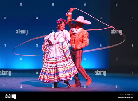 Ballet Folklorico De Mexico De Amalia Hernandez perform Charreada at ...