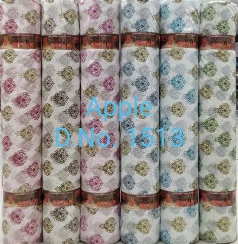 Polyester White Printed Curtain Fabric For Home GSM 150 200 At Rs