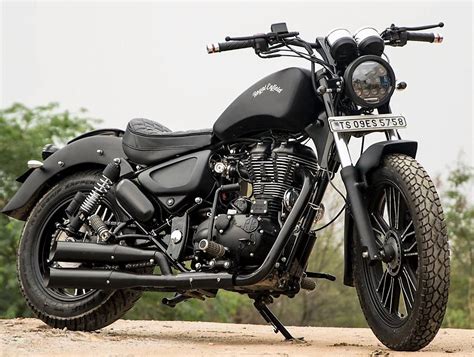 Royal Enfield Thunderbird Black Magic By Eimor Customs Royal