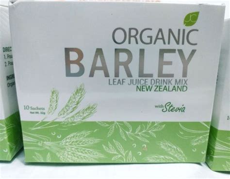 Organic Barley Leaf Juice Drink Mix New Zealand Lazada Ph