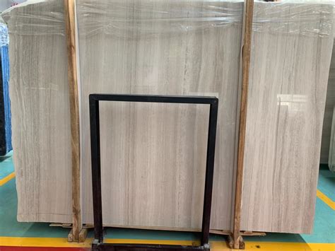 Marble Slabs Stone Slabs China White Wood Vein Marble Ready Slabs