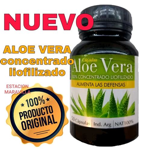 Natier Aloe Vera Caps Estacion Maravilla