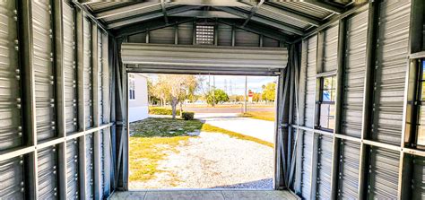 Box Eave Accu Steel Framed Shed The Shed Store In Clearwater