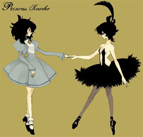 Rue And Princess Kraehe Princess Tutu Drawn By L Hakase Danbooru