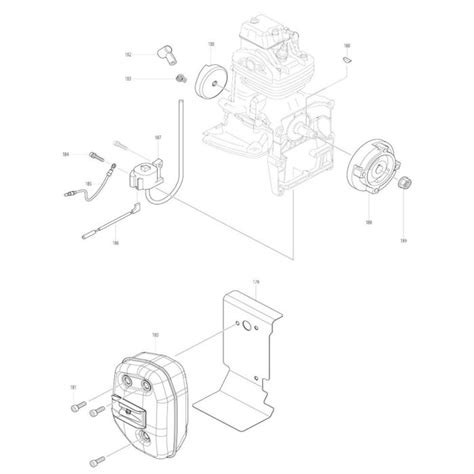 Muffler Assembly For Makita EB7660TH Blower L S Engineers