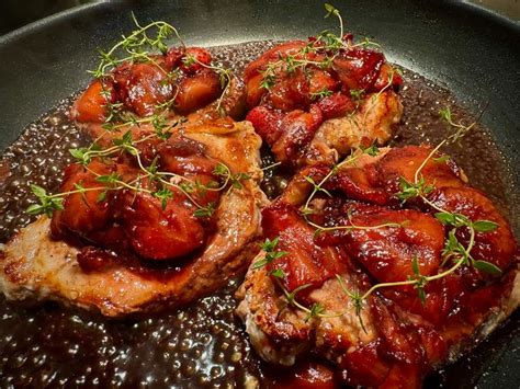 Strawberry Balsamic Pork Chops Recipe