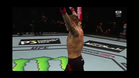 Dustin Poirier Puts Conor McGregor To Sleep YouTube