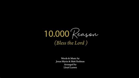 10000 Reason Bless The Lord Youtube