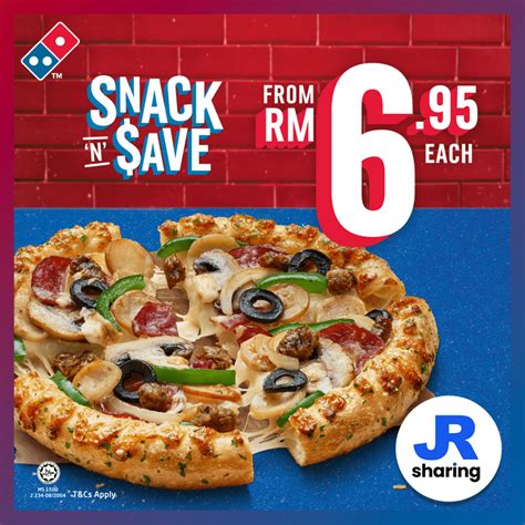 Snack N Save Di Domino S Pizza Dapatkan Promosi Menarik Mulai Dari Rm4 20 Jr Sharing