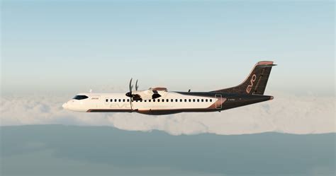 Atr Presenta Su Nueva Familia De Aviones Evo Enelaire