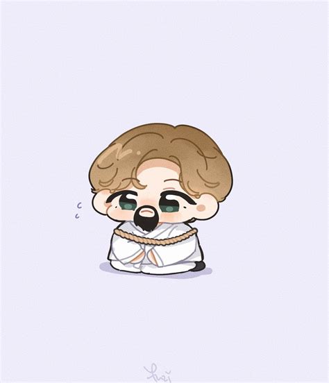 Yuzi On X Taehyung Fanart Chibi Bts Chibi