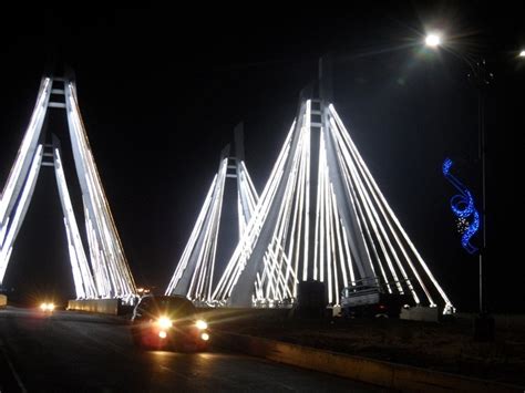 Awka Flyovers Illuminating At Night Travel Nigeria