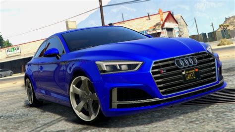 Grand Theft Auto V Audi S5 2017 Mod Hd 1080p 60fps Ultra Youtube