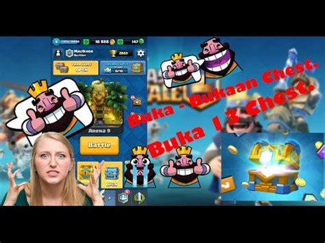 Buka Chest Buka 13 Chest Clash Royale Indonesia YouTube