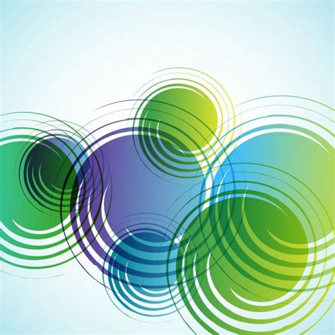 Dream Green Abstract Background 05 Vector Free Vector In Encapsulated