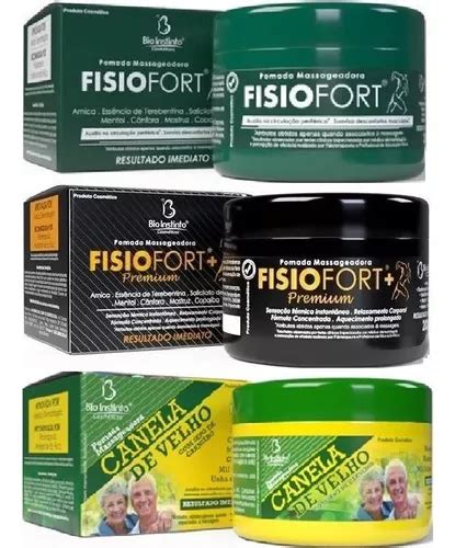 Kit Canela De Velho Fisiofort Premium Fisiofort MercadoLivre