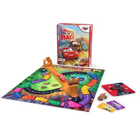 Disney Pixar Cars Launch N Race Game - Red | Wilko