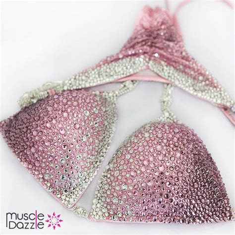 Pink Bikini Competition Suit CB452 Etsy