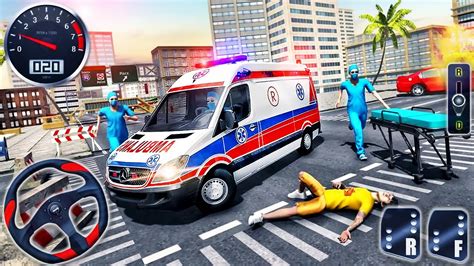 Police Ambulance Driving Simulator Emergency Rescue Van Driver