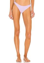 Jade Swim Muse Scoop Bikini Top In Purple Sheen Revolve