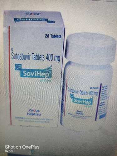 Sovaldi Sofosbuvir 400 Mg Tablet 1X28 Pack At Best Price In Nagpur