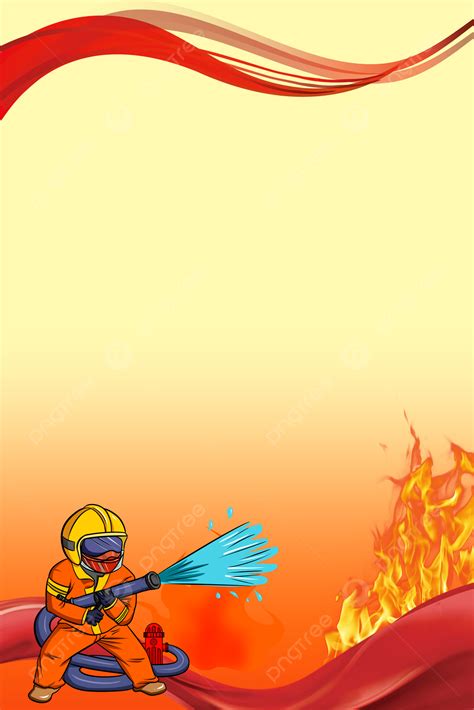 Fire Safety Common Sense Exhibition Board Background Material Wallpaper ...