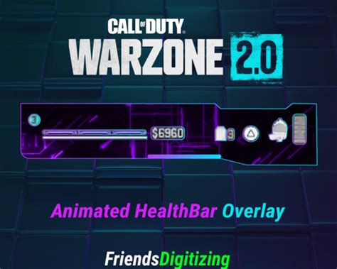 Warzone Health Bar Overlay Template